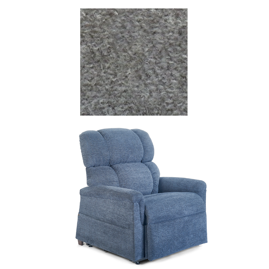 Golden Tech 27" Extra Wide MaxiComforter Power Lift Recliner - Carbon